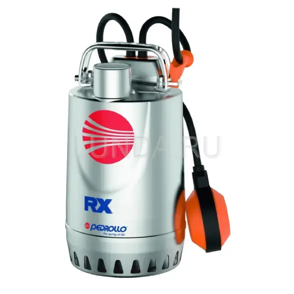 Электронасос для дренажа загрязненной воды RX 5, Pedrollo купить от 84000 руб | Lunda - дренажные насосы для грязной воды