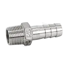 Штуцер нержавеющий "елочка", AISI316, (CF8M), NewKey