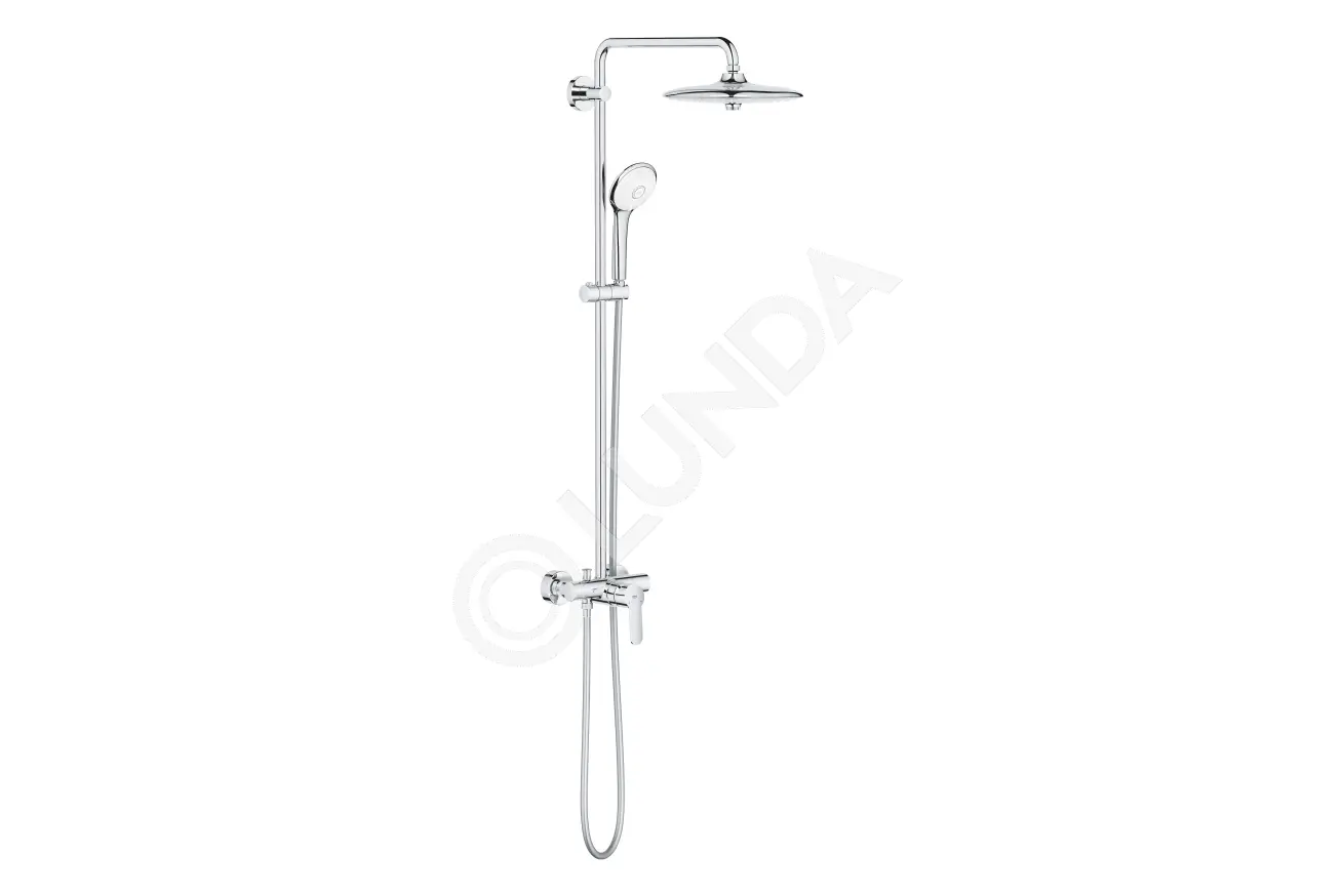 Душевая система Euphoria System 260 со смесителем для душа, хром, Grohe