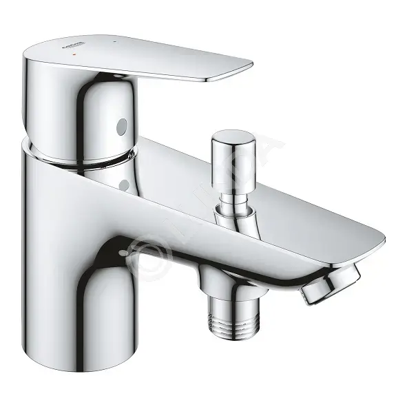 Смеситель для ванны BauEdge, однорычажный, Grohe | Lunda - смесители