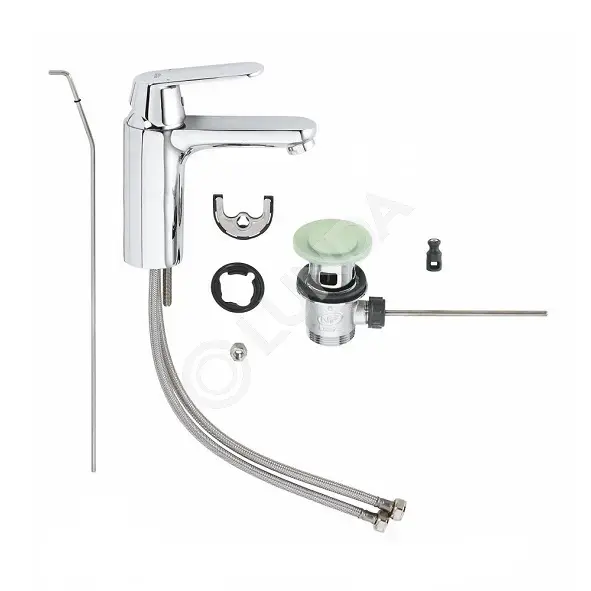 Смеситель Eurosmart Cosmopolitan для раковины, с донным клапаном ...