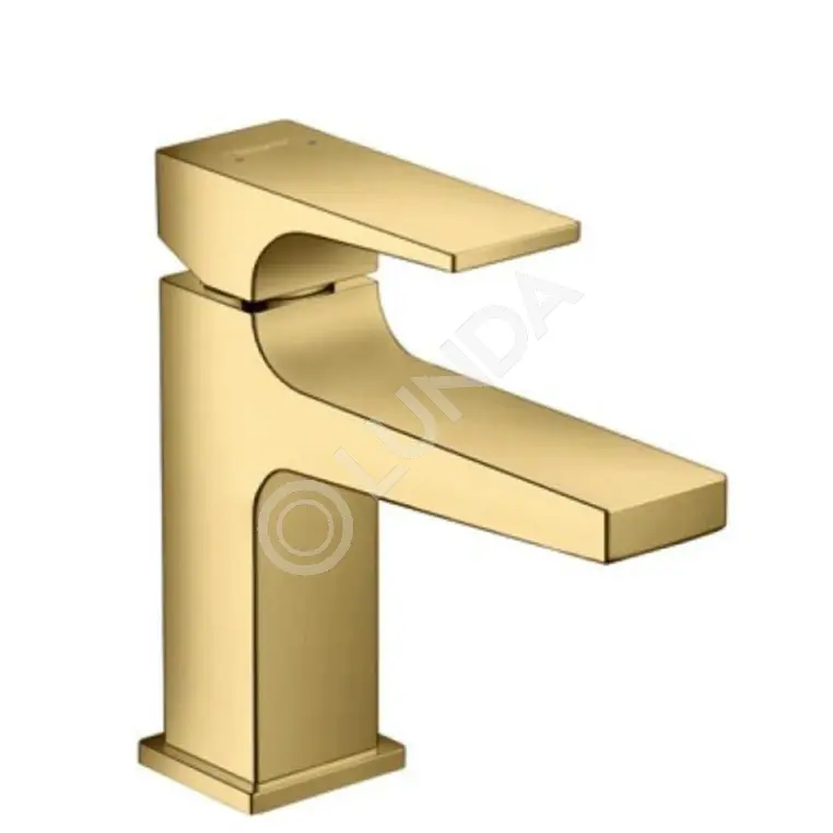 Смеситель для маленькой раковины Metropol, со сливным клапаном Push-Open, Hansgrohe