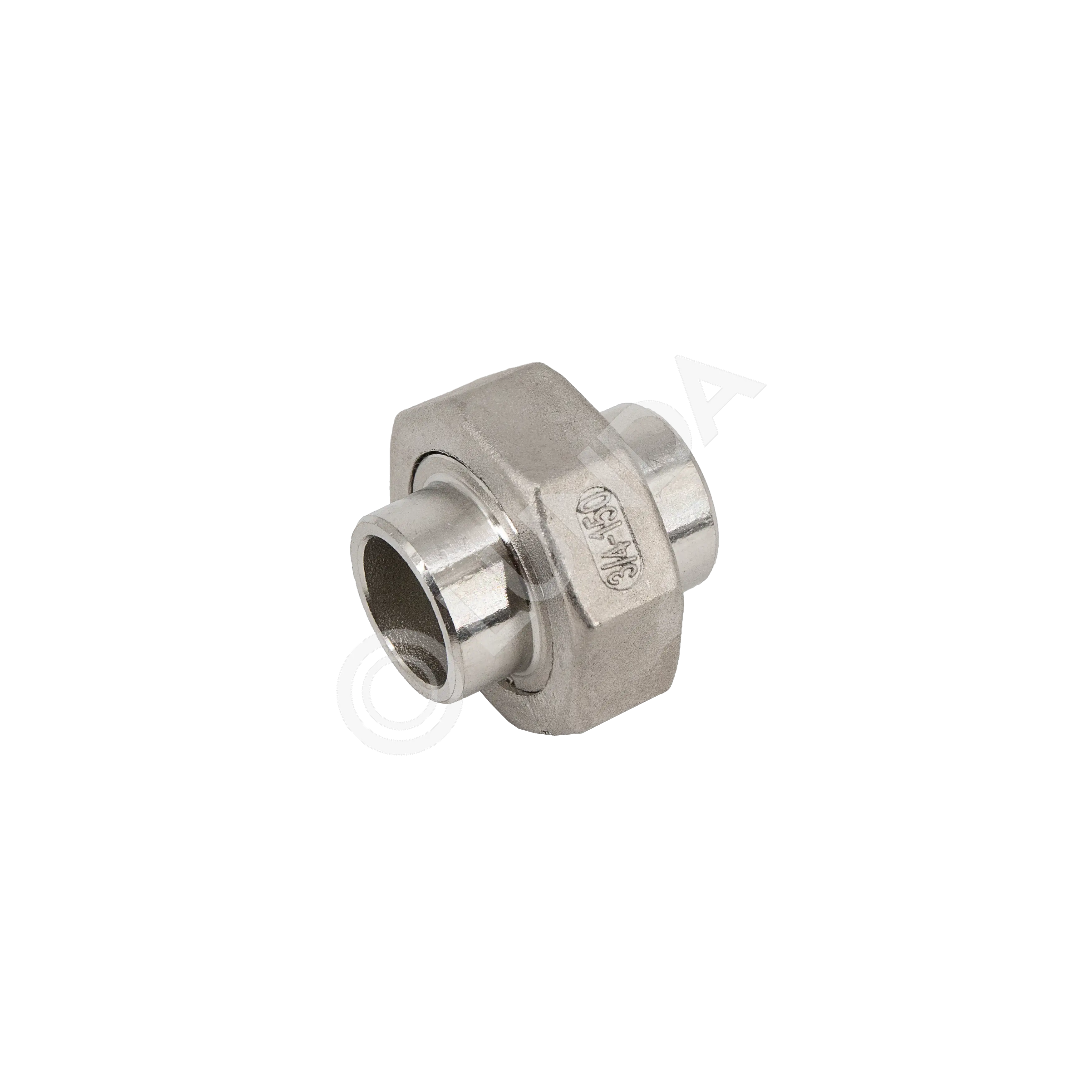 Разъемное соединение американка c/c нержавеющая, AISI304, (CF8), PTFE, NewKey