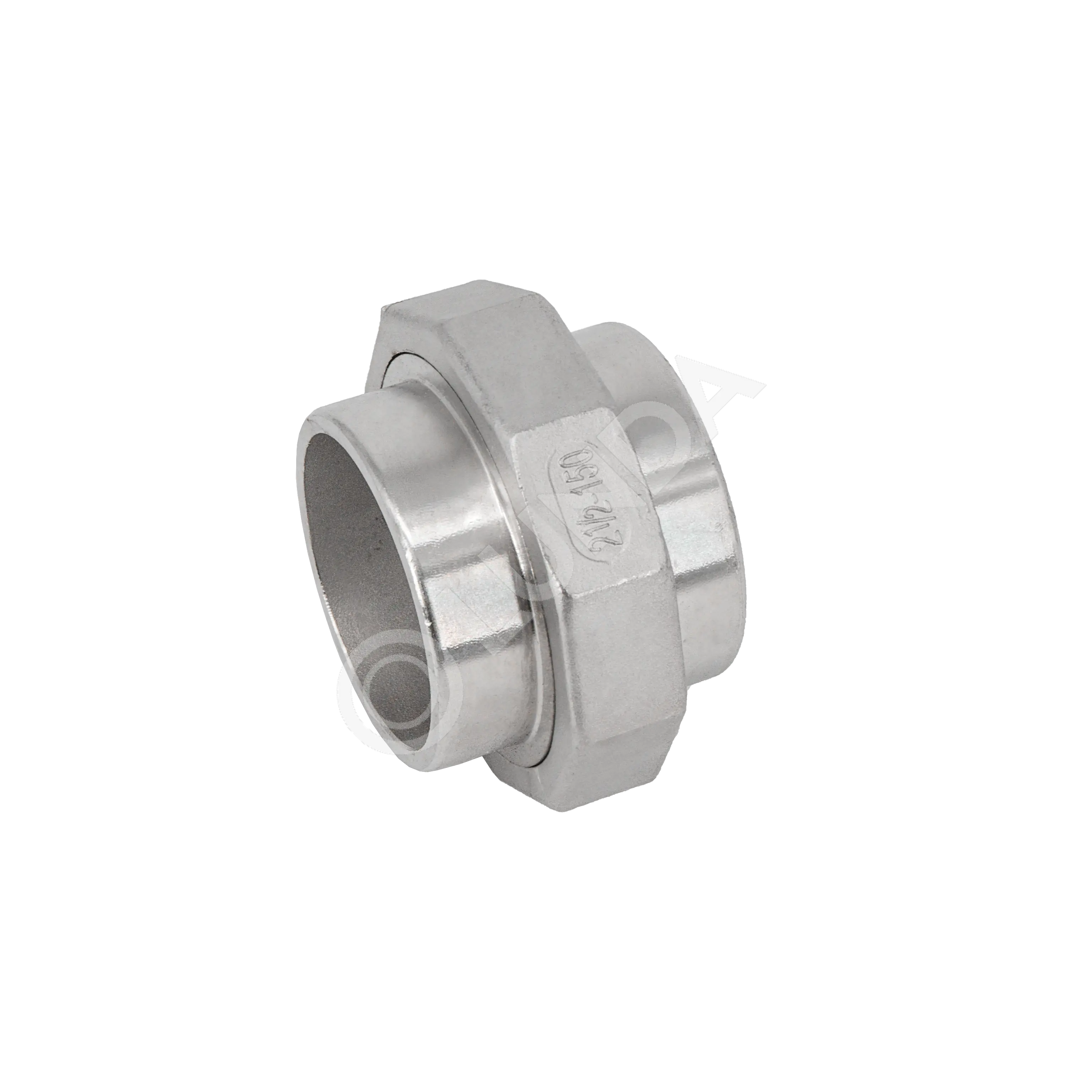 Разъемное соединение американка c/c нержавеющая, AISI304, (CF8), PTFE, NewKey