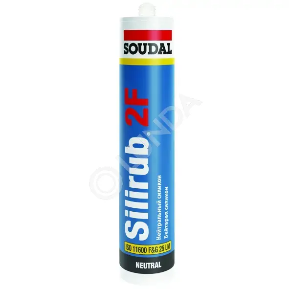 Силикон нейтральный Силируб 2 F, Soudal