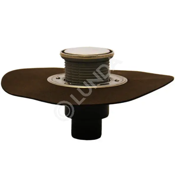 Трап DN 50/75/110 с полимербитумным полотном, с «сухим» сифоном и ...