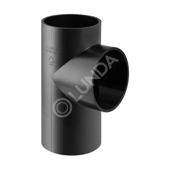 Тройник PE 88,5°, для внутренней канализации, Geberit | Lunda - канализация