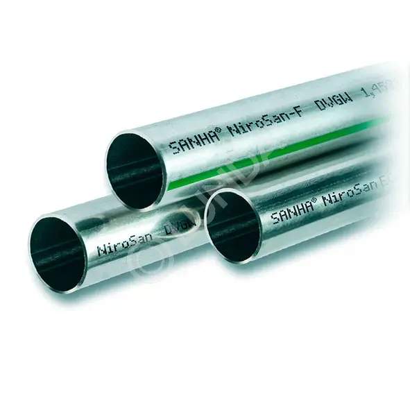 Труба из нержавеющей стали (AISI316L) NiroSan тип 9000, Sanha | Lunda ...