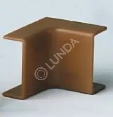 Угол внутренний 22x10 коричневый AIM, DKC