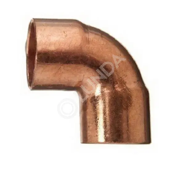 Угольник 90° двухраструбный под пайку 3/4\", тип 9607 | Lunda - к ...