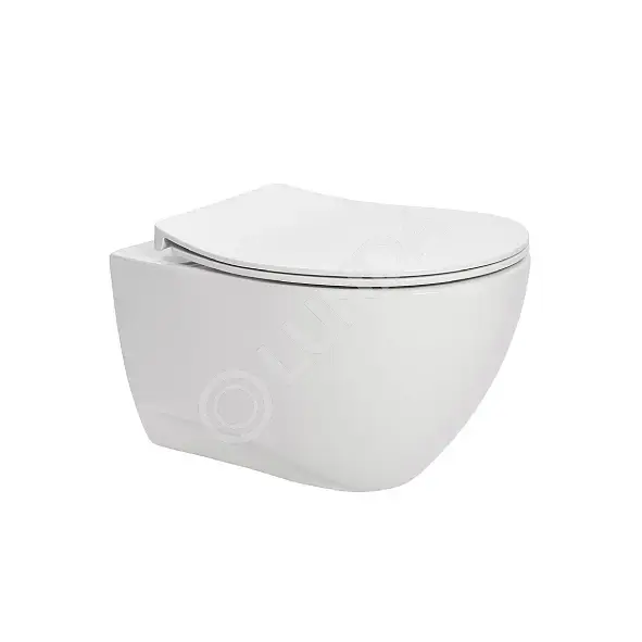 Безободковый подвесной унитаз KING LINE с крышкой RING SLIM, BETTOSERB
