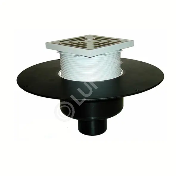 Кровельная воронка из ПП, с электрообогревом, HL62.1BF | Lunda ...