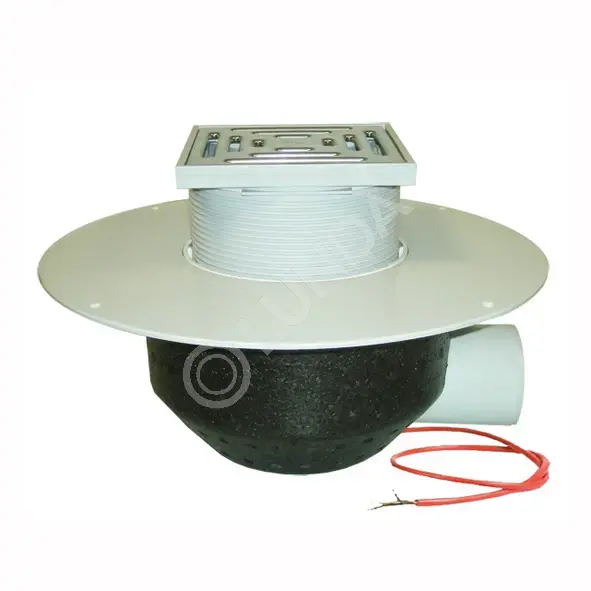 Кровельная воронка из ПВХ, с электрообогревом, HL64.1BP | Lunda - р ...