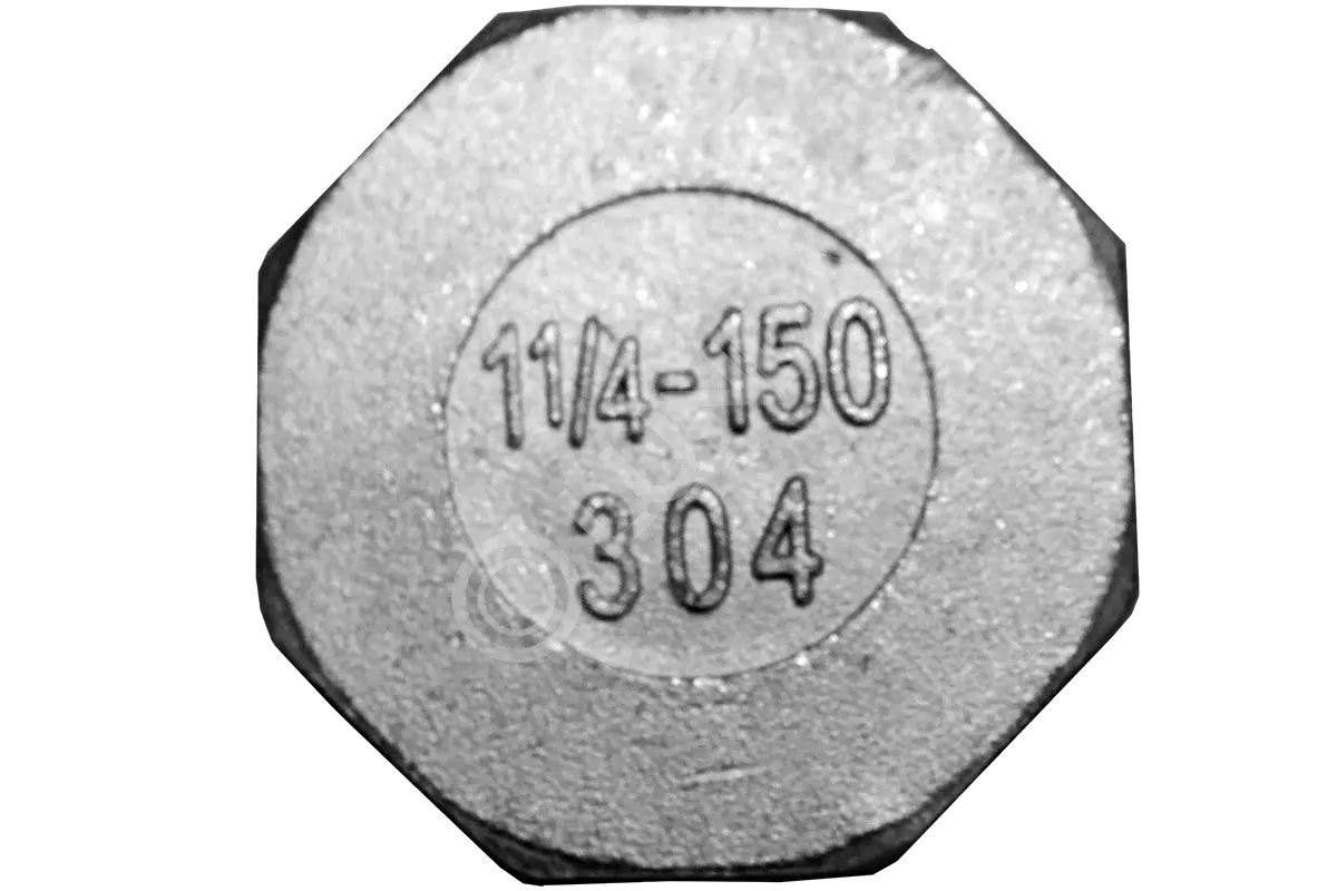 Заглушка ВР 6-ти гранная нержавеющая, AISI304, (CF8), NewKey